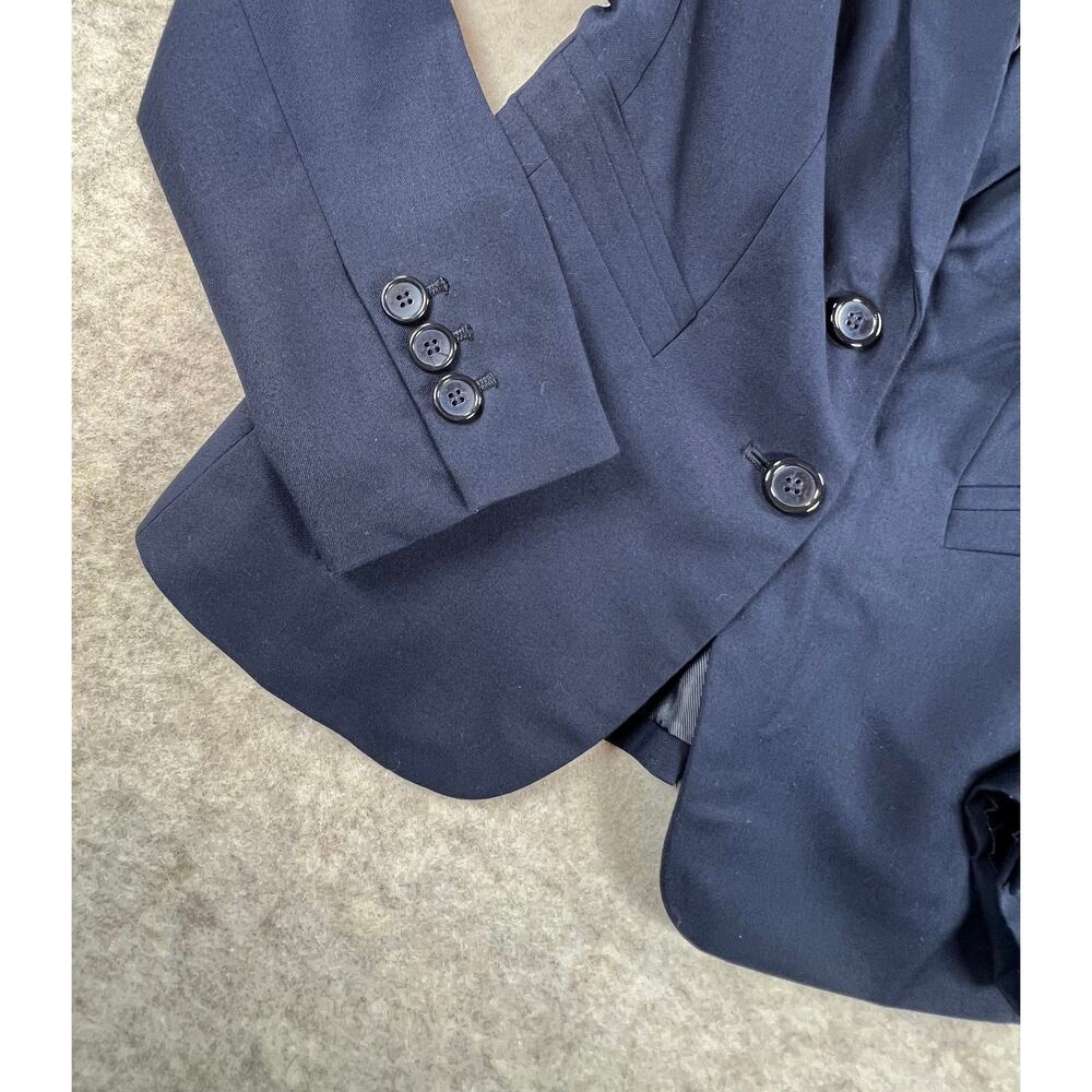 The Limited Classic Navy Blue Blazer Workwear Business Casual Women's Size 4 - Picture 5 of 7